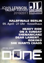 Casting Portal News | Foto: Der John Lennon Talent Award (JLTA) wird mit Genehmigung von Yoko Ono seit 1991 von den Itzehoer Versicherungen veranstaltet und f�rdert junge Nachwuchsmusiker aus ganz Deutschland �ber einen Zeitraum von mindestens einem Jahr.