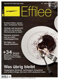 Nahrungsmittel & Ernhrung @ Lebensmittel-Page.de | Foto: Effilee ist aus dem gleichnamigen Internetportal hervorgegangen, das seit 2004 online ist, bis 2007 unter dem Namen Kochpiraten.