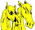 Foto: Das gelbe Pferde Logo FLSTI von HUFGEFLSTER wei immer etwas zu berichten. |  Landwirtschaft News & Agrarwirtschaft News @ Agrar-Center.de