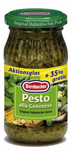 Nahrungsmittel & Ernhrung @ Lebensmittel-Page.de | Foto: Die beliebten Bernbacher Pesto-Sorten 