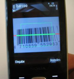Nahrungsmittel & Ernhrung @ Lebensmittel-Page.de | Foto: Mit barcoo fr mehr Produkttransparenz den Barcode scannen.