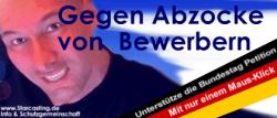 Casting Portal News | Foto: Bitte Bundestag Petition untersttzen. Aufruf zum Schutz vor Bewerber und Casting Abzocke.