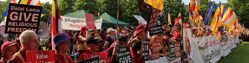 Deutsche-Politik-News.de | Demonstrationen gegen den Dalai Lama und seine religise Verfolgung von Shugden-Buddhiste