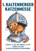 Katzen Infos & Katzen News @ Katzen-Info-Portal.de | Foto: Werbekarte der 1. Kaltenberger Katzenmesse 2010.