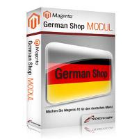 Open Source Shop Systeme |  | Foto: Das German Shop Modul macht alle Magento-Shops ab der aktuellen Version 1.4 fit fr den Einsatz in Deutschland. Nicht nur die Sprache und Steuerstze sondern auch eMail-Texte, statische Seiten und ihre Inhalte werden an die rechtlichen Vorschriften angepasst.