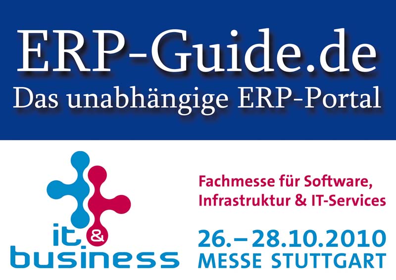 Deutsche-Politik-News.de | Logo des ERP-Systeme Portals ERP-Guide.de und der Stuttgarter Fachmesse IT & Business