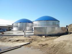 Foto: Im Mai 2010 hatte der Bau der dritten Biogasanlage begonnen. |  Landwirtschaft News & Agrarwirtschaft News @ Agrar-Center.de