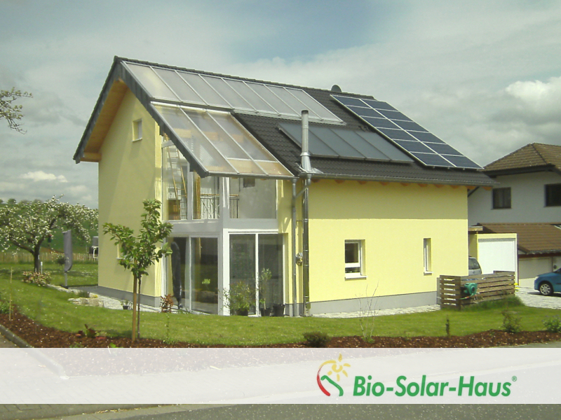 Fertighaus, Plusenergiehaus @ Hausbau-Seite.de | Fertighaus in Bio-Solar-Haus - Bauweise