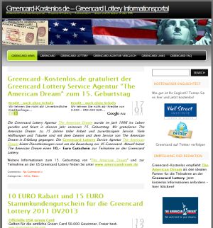 Deutsche-Politik-News.de | Greencard Lottery Informations Portal