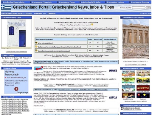 SeniorInnen News & Infos @ Senioren-Page.de | Foto: griechenland homepage