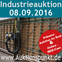 Deutsche-Politik-News.de | Industrieauktion 08.09.2016 | Auktionspunkt.de