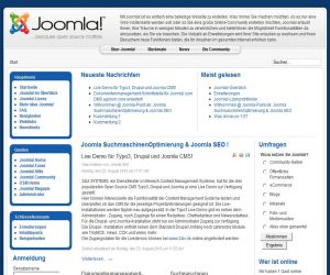 Freie Pressemitteilungen | Screen-Shot Joomla-Point.de!