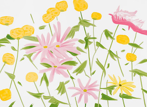 Wien-News.de - Wien Infos & Wien Tipps | Alex Katz  Spring Flowers (2017) / Galerie Fluegel-Roncak