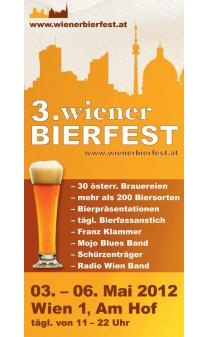 Bier-Homepage.de - Rund um's Thema Bier: Biere, Hopfen, Reinheitsgebot, Brauereien. | Foto: Wiener Bierfest Plakat.