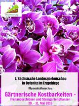 Landleben-Infos.de | Foto: Orchideengarten Karge auf der Landesgartenschau in Oelsnitz
