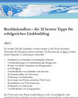 Suchmaschinenoptimierung & SEO - Artikel @ COMPLEX-Berlin.de | Foto: Linkbuilding-Leitfaden Teil 2.