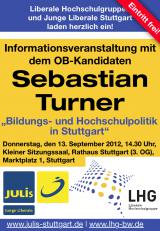 Deutschland-24/7.de - Deutschland Infos & Deutschland Tipps | Foto: Bildungs- und Hochschulpolitik in Stuttgart - mit Sebastian Turner