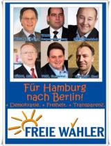 Deutsche-Politik-News.de | Wahlplakat FREIE WHLER Hamburg