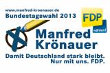 Deutsche-Politik-News.de | Manfred Krnauer. FDP. Whlen gehen!