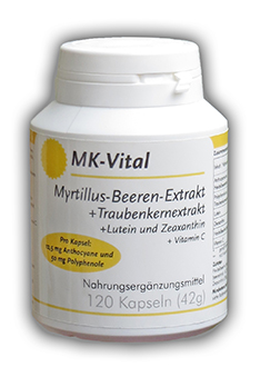 Gesundheit Infos, Gesundheit News & Gesundheit Tipps | Myrtillus-Kapseln von MK-Vital