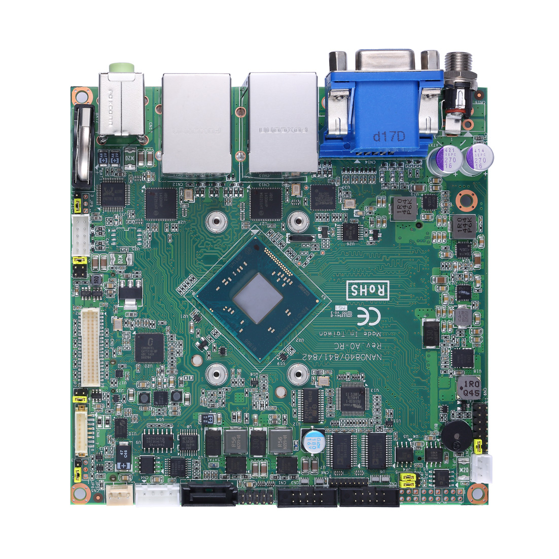 AXIOMTEKs NANO842 Intel Celeron Prozessor 1900 oder N2807 mit max. 8 GB Arbeitsspeicher 