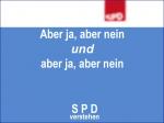 Deutsche-Politik-News.de | SPD verstehen: Aber ja, aber nein.