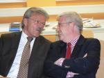 Deutsche-Politik-News.de | Werner Sigmund im Gespr�ch mit Fritz-Rudolf K�rper (v.l.n.r.)