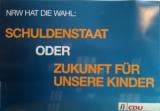 Deutsche-Politik-News.de | Das Plakat wurde bereits einen Tag vor dem Scheitern der Rot-Grnen Koalitionsregierung vorgestellt.