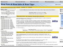 Italien-News.net - Italien Infos & Italien Tipps | Rom-News-24/7.de Screenshot