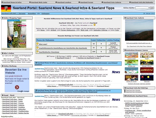 SeniorInnen News & Infos @ Senioren-Page.de | Foto: saarland homepage