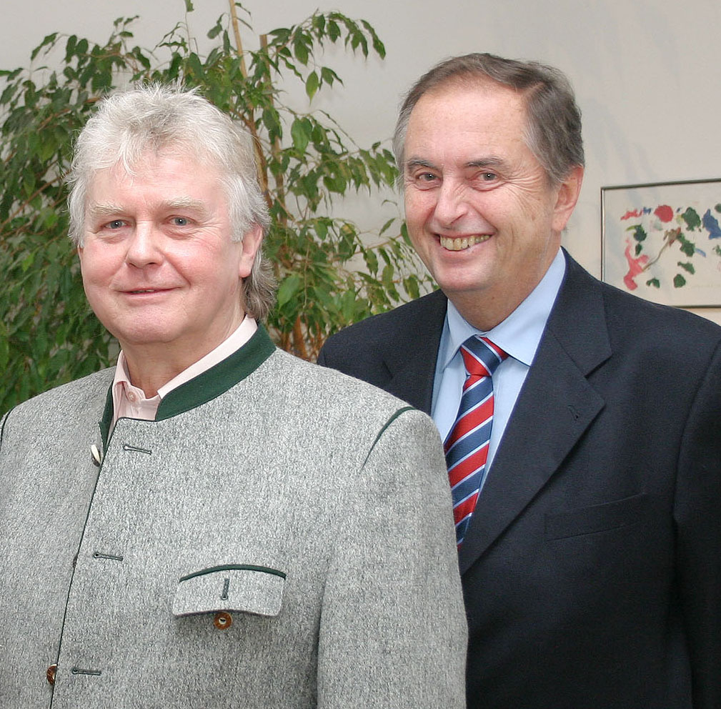 Foto: frei zum Abdruck, vlnr Karl. H. Schrittwieser (Obmann), Dr. Peter Vogler (Obmann Stv.) 