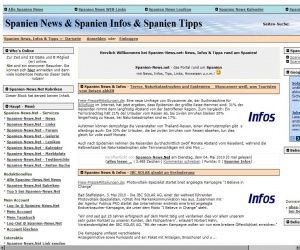 SeniorInnen News & Infos @ Senioren-Page.de | Spanien-News.Net Screenshot