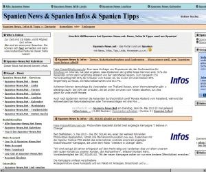 News - Central: Spanien-News.Net Screenshot