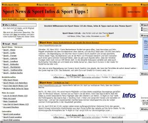 SeniorInnen News & Infos @ Senioren-Page.de | ScreenShot von Sport-News-123.de