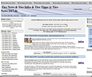SeniorInnen News & Infos @ Senioren-Page.de | Tier News & Tier Infos @ Tier-News-247.de / Screenshot