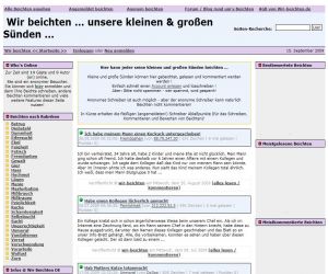 SeniorInnen News & Infos @ Senioren-Page.de | Wir beichten ... unsere kleinen und groen Snden