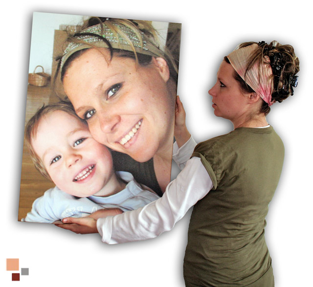 Ein individuelles und pers�nliches Foto auf Leinwand zum Valentinstag verschenken! | Freie-Pressemitteilungen.de