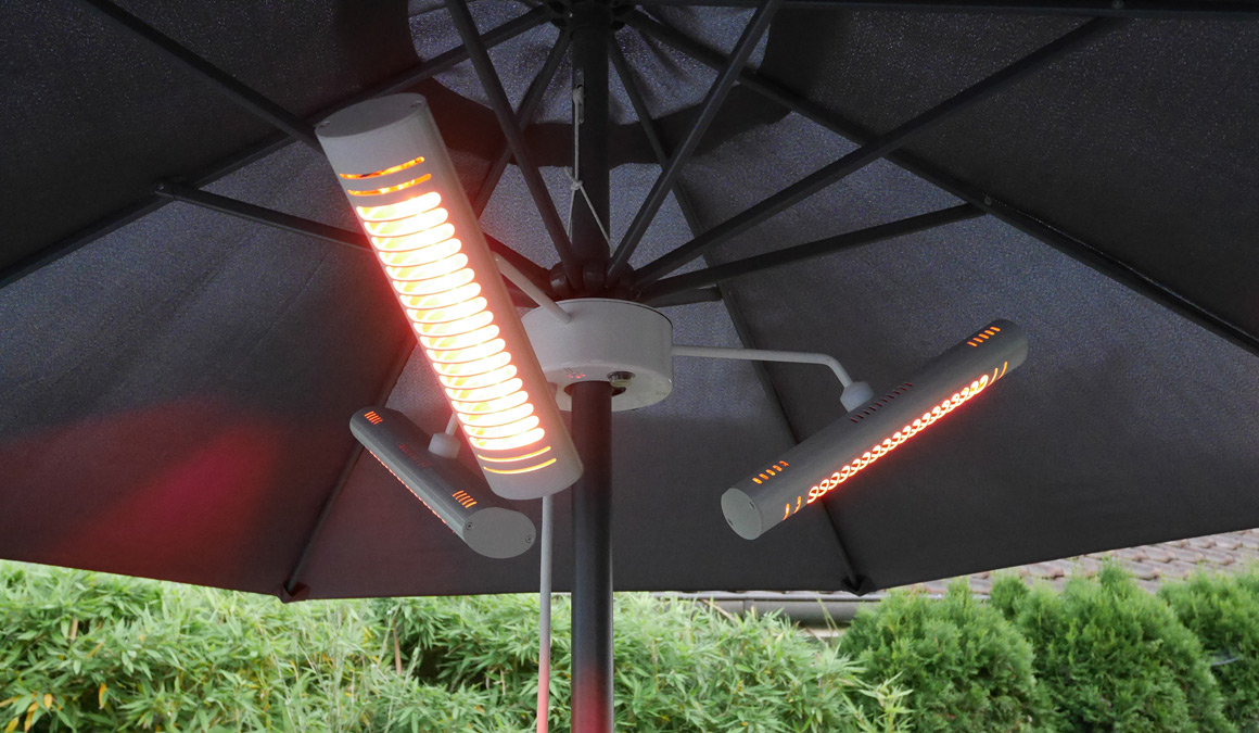 VASNER Umbrella X30 Sonnenschirm-Heizstrahler | Freie-Pressemitteilungen.de