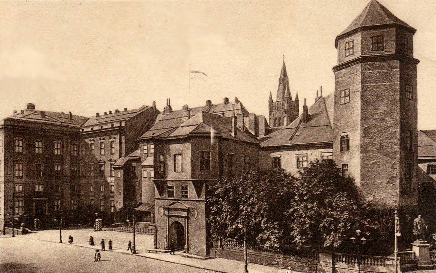 Schloss Knigbserg 1930er Jahre, Postkartenmotov | Freie-Pressemitteilungen.de