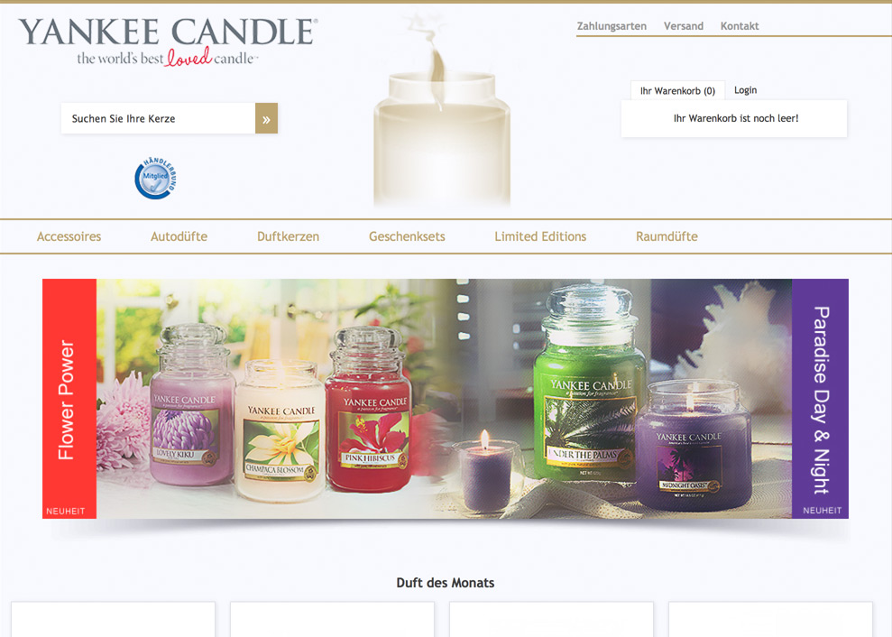 Neu erffneter Online-Shop Kerzenduft! | Freie-Pressemitteilungen.de